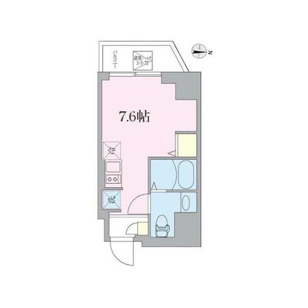 ALBA扇橋の物件間取画像